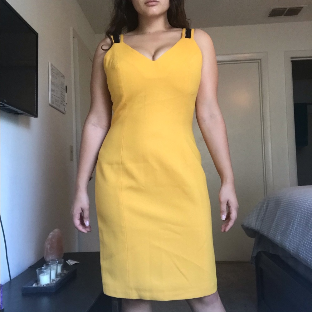 Marigold Yellow Tarantino body con